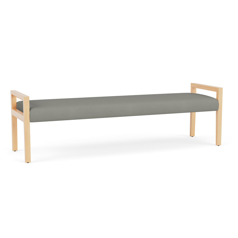 Banc en bois 3 places Brooklyn, Naturel, Patriot Plus Dove