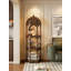 Armoire de rangement et porte-bouteilles en bois massif de style américain 79,53 "-441429377