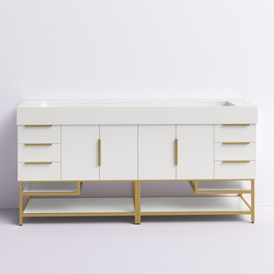 Ensemble de meuble-lavabo double 71 po Ridley