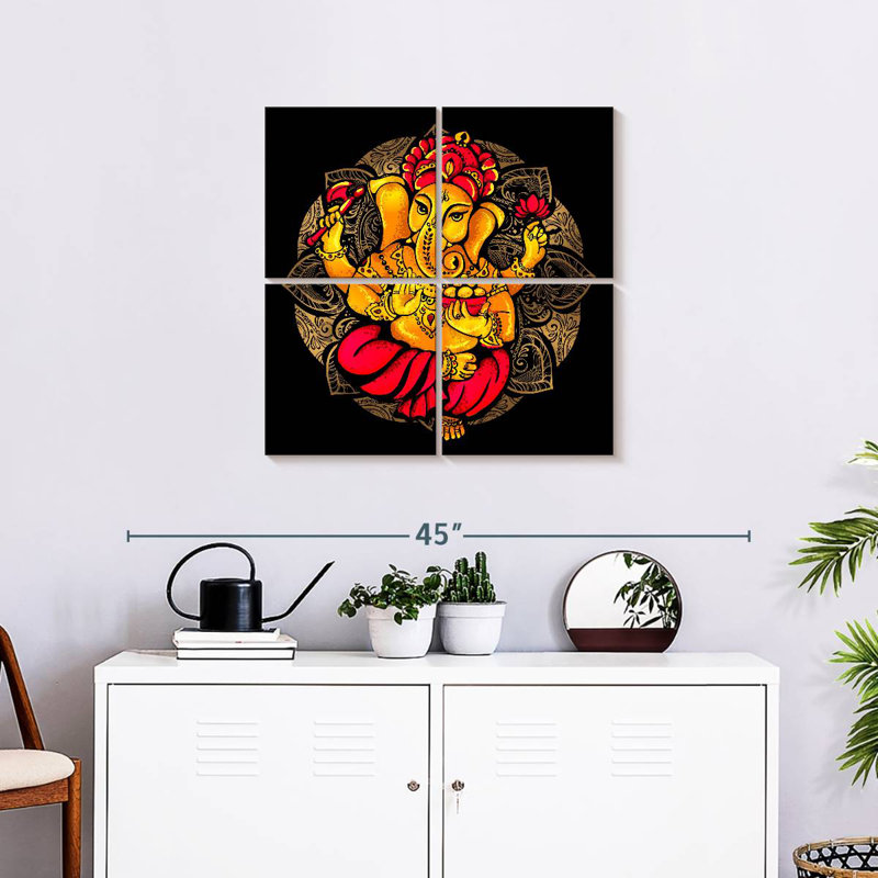 Adella Ganesh Mandala, H 26 po x l 26 po