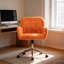 Chaise de bureau moderne en velours avec pivot-876859078
