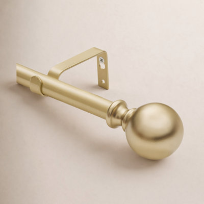 Adjustable Metal Single Curtain Rod