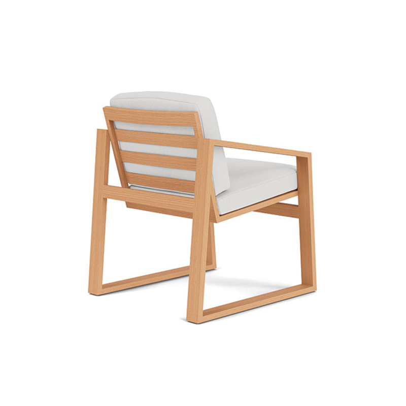 Pursuit Outdoor Dining Armchair, Canvas Natural