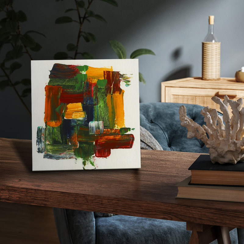 Abstrait II - galerie Cavas sur mesure, H 18 po x l 12 po