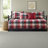 Reversible Microfiber Bedding Sets, Rustic Plaid Daybed For Guest Home
