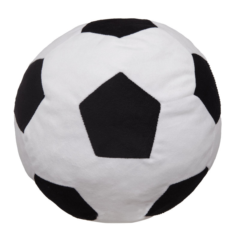 Football Black Cushion