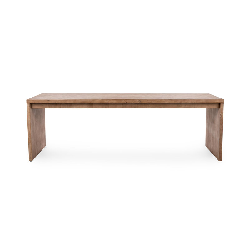 Nalani Large Rectangular Reclaimed Pine Wood Dining Table