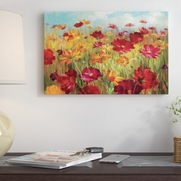 Winston Porter Cosmos In The Field On Canvas by Danhui Nai Gallery ...