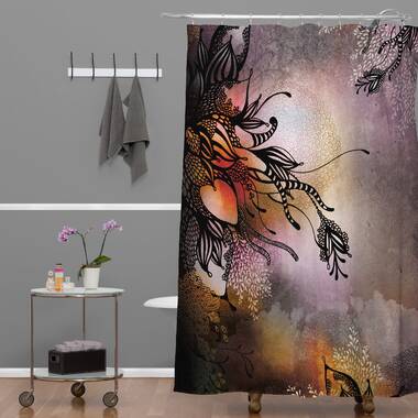 Langley Street Eccles Floral Shower Curtain & Reviews