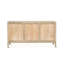 Calabasas 64" Sideboard In Natural White Cane