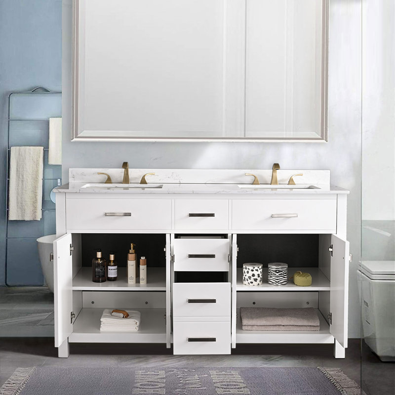 Meuble-lavabo simple 60 po