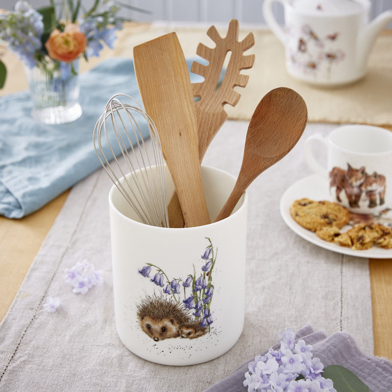 Classic Wrendale Designs  - Utensil Jar (Hedgehog)