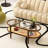 Akinola Glass Top Single Coffee Table-113110894