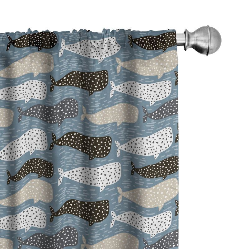 Semi-Sheer Rod Pocket Sliding Panel, 28" x 63"
