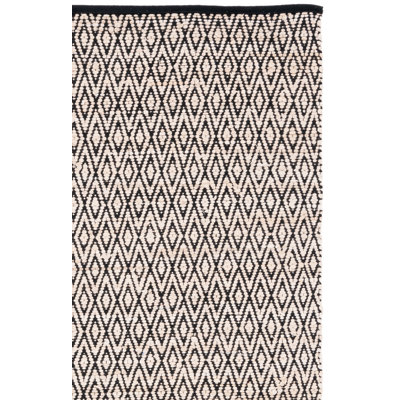 Tapis géométrique tissé à la main Montauk