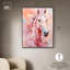 Art chevalier rose, toile, pêche, boho-111724040-104326404