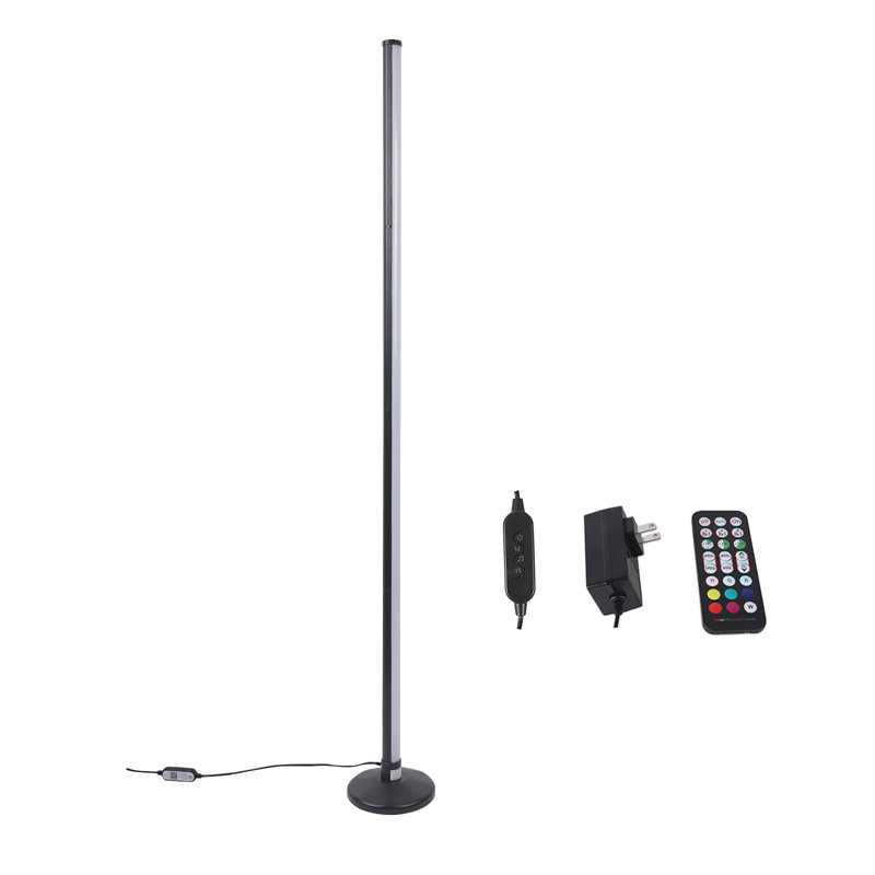 Smart Modern Ambient Color Changing Standing Lamp With Remote Controls