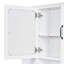Armoire de toilette murale 36 pouces avec 3 portes, solution de rangement moderne pour salle de bain organisée et élégante-929250572
