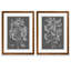 « tapis de feuillage v » par antonyme bunjamin (abe)-ensemble de 2 reproductions de photos sur toile-868715661-868715653-868725059