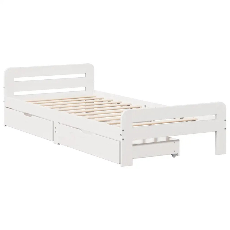 Annliese Solid Wood Bed, Super King (6'), Highgloss Sand Grey