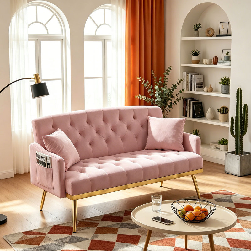 Canapé 2 places de style contemporain