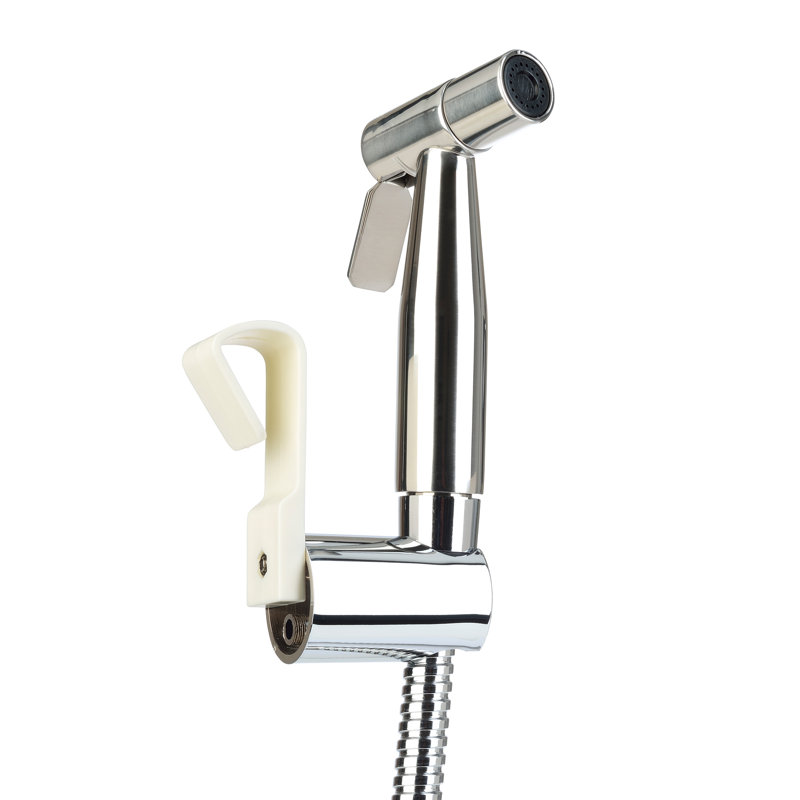 Brondell CSL-40 CleanSpa Luxury Hand Held Bidet Shattaf Sprayer, Silver