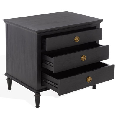 Hubbard 3 - Drawer Nightstand by Birch Lane