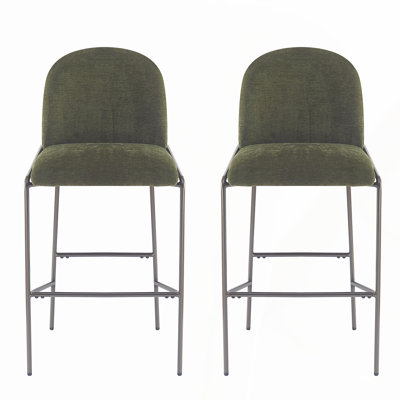 Ensemble de 2 tabourets de bar Galen