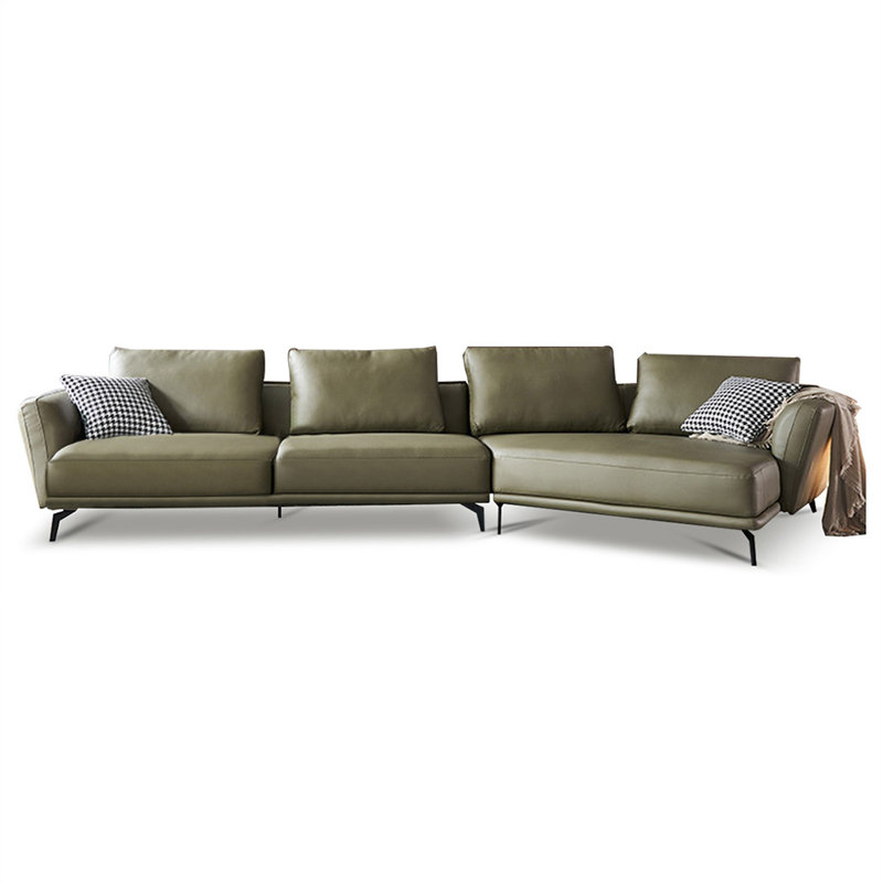 Canapé modulaire 2 pièces rembourré, Orienté à droite, H 31,50 po x l 141,73 po x P 51,97 po