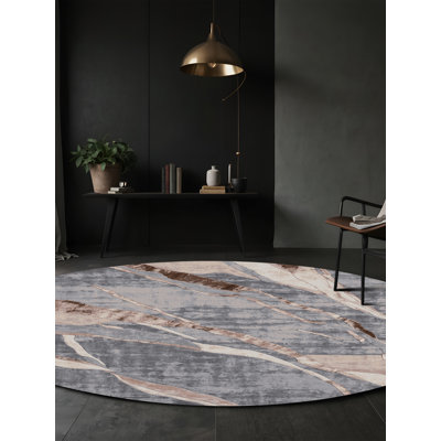 Tapis rose soyeux et moelleux