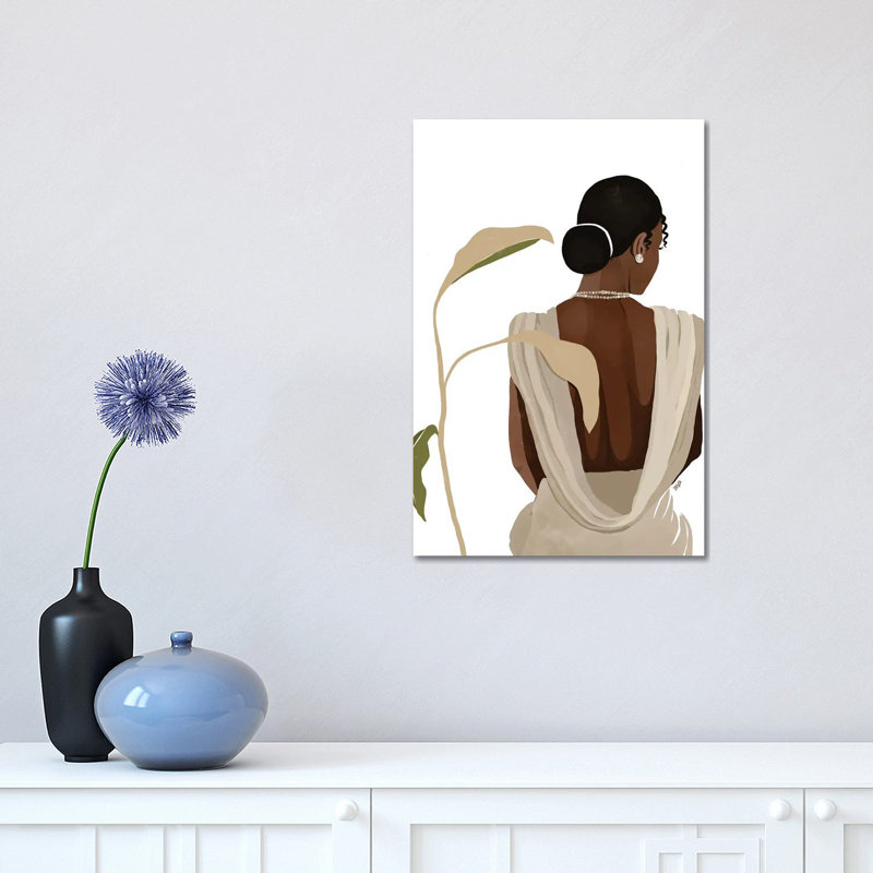 Nora 1 Piece Wrapped Canvas Wall Art, 30.48 cm H x 45.72 cm W, Wrapped Canvas
