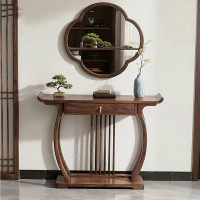 Nouvelle table d'entrée rectangulaire de style chinois