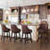 Chela Vigen Upholstered Button-Tufted Barstool with Solid Wood Frame