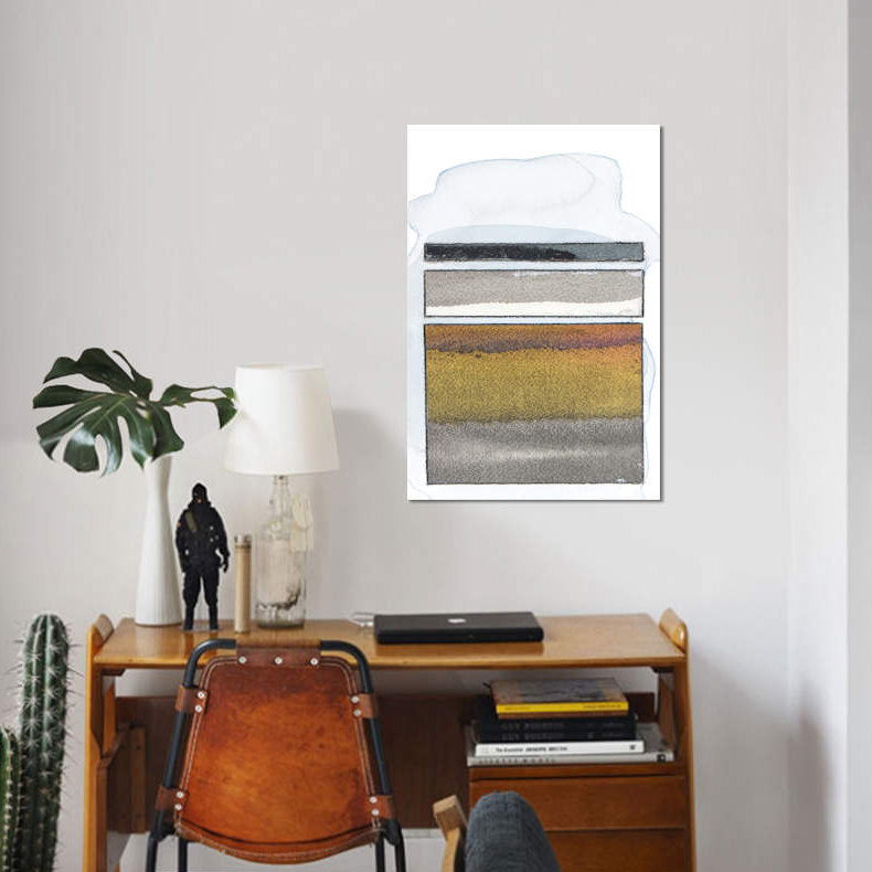 «Pacific Horizon IX» par Rob Delamater, reproduction sur toile, H 12 po x l 8 po x P 0,75 po, Toile tendue