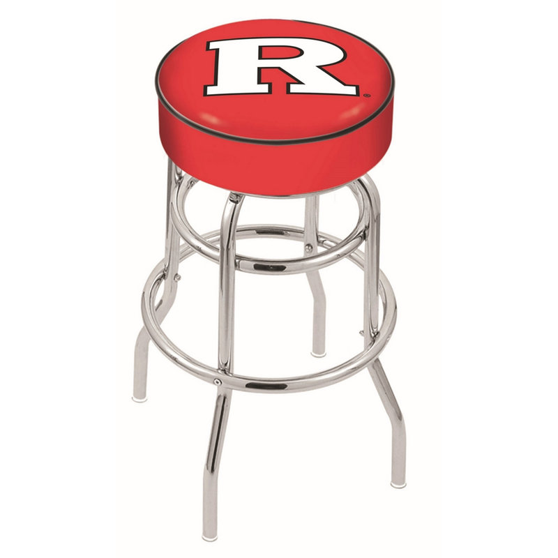 NCAA Swivel Bar & Counter Stool, Counter Stool (25" Seat Height), Rutgers