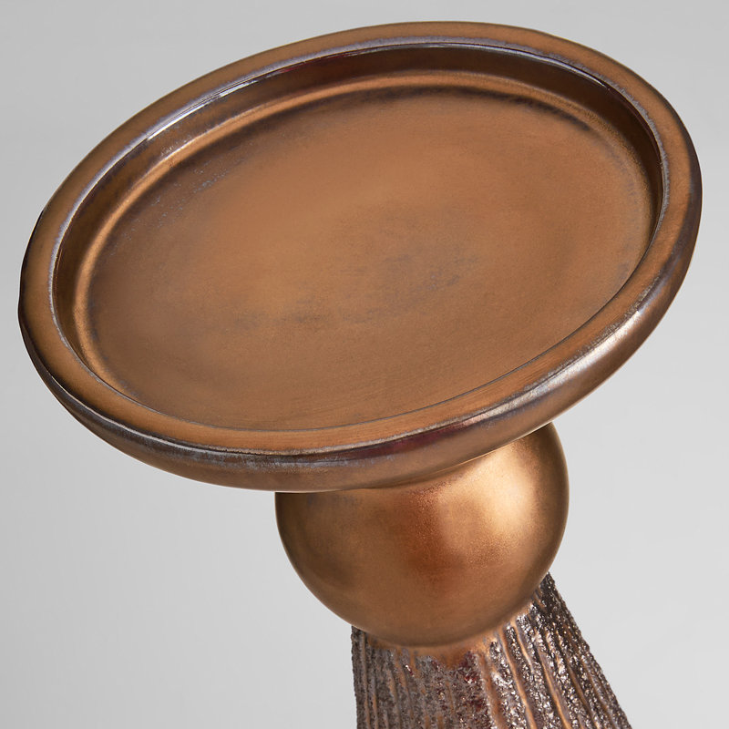 Starship Ceramic Tabletop Pillar, 14.5" H x 5.5" W x 5.5" D