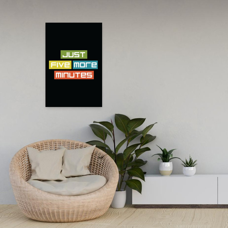 Cinq minutes supplémentaires, art contemporain abstrait, H 24 po x l 16 po