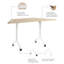Table de formation modulaire trapézoïdale Bush Business Furniture Synergy-119120732-119120726