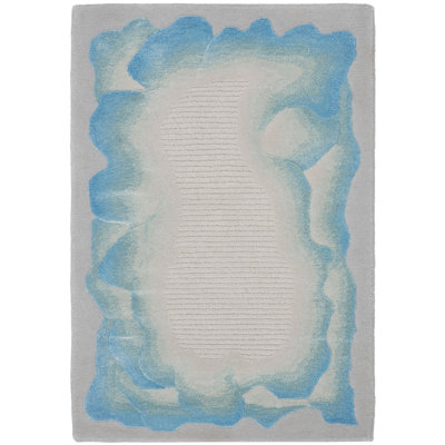 Nourison Prismatic Area Rug Sea Mist Blue