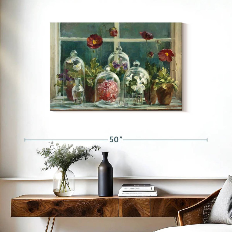 Appui de fenêtre Harnek Fall Poppies, H 24 po x l 36 po