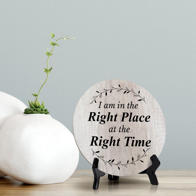 Table Sign with Stand