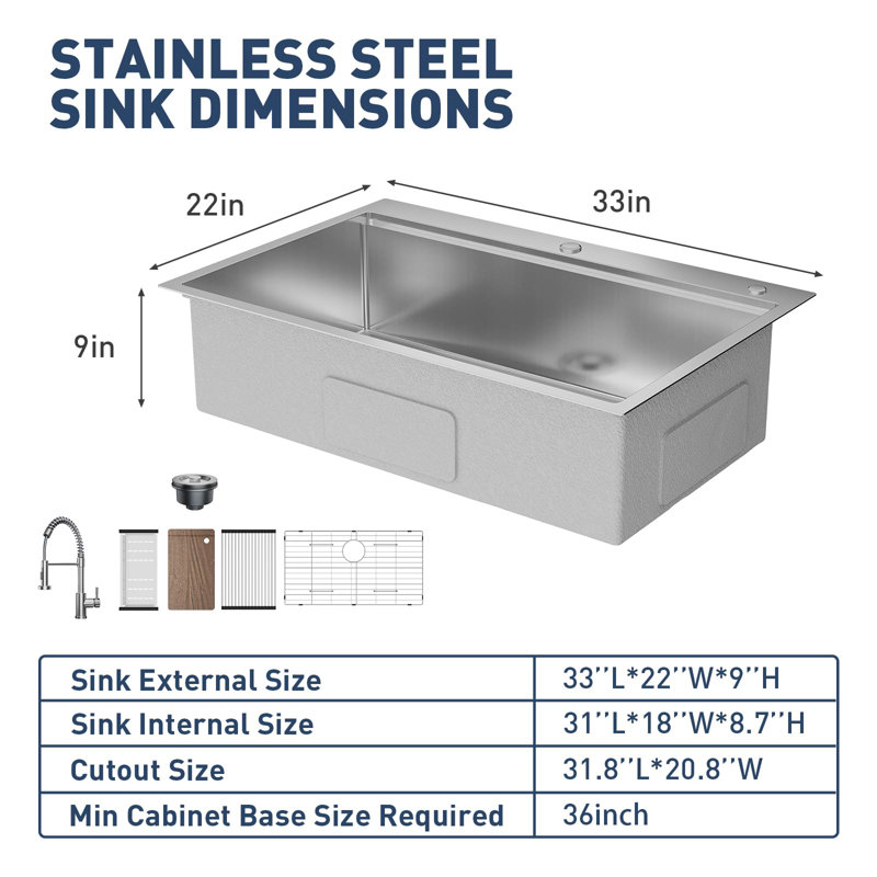 Rebrilliant W Kitchen Sink
