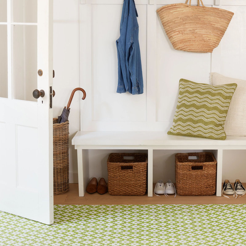 Samode Sprout Handwoven Indoor/Outdoor Rug, Rectangle 2' x 3'