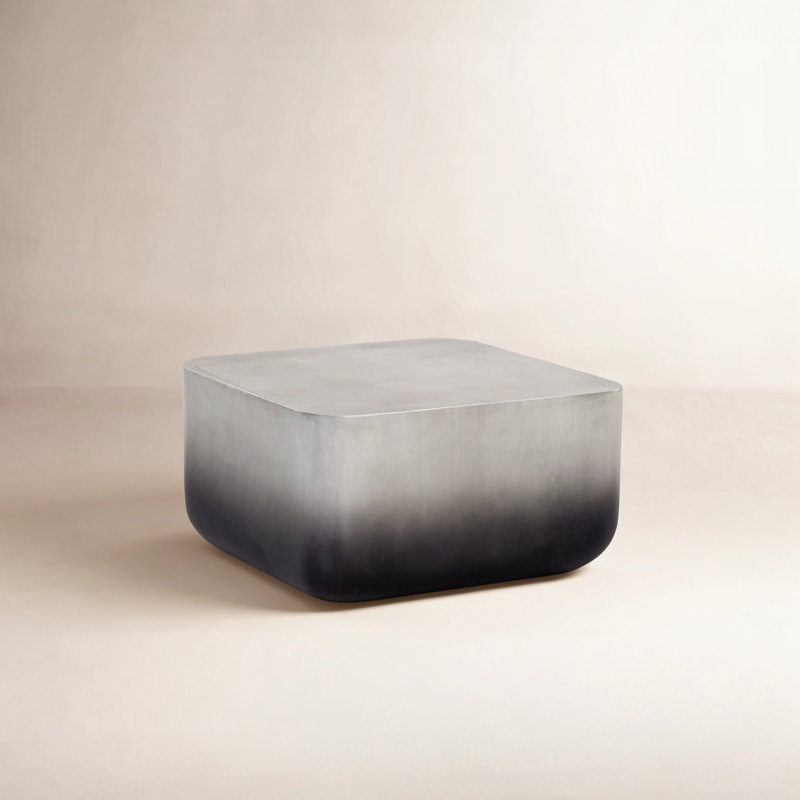 Table basse Antrim, Gris / noir