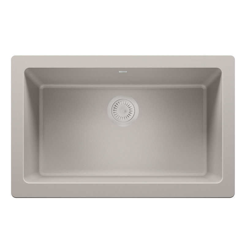 Bride de brûleur en métal assortie SILGRANIT, Gris béton