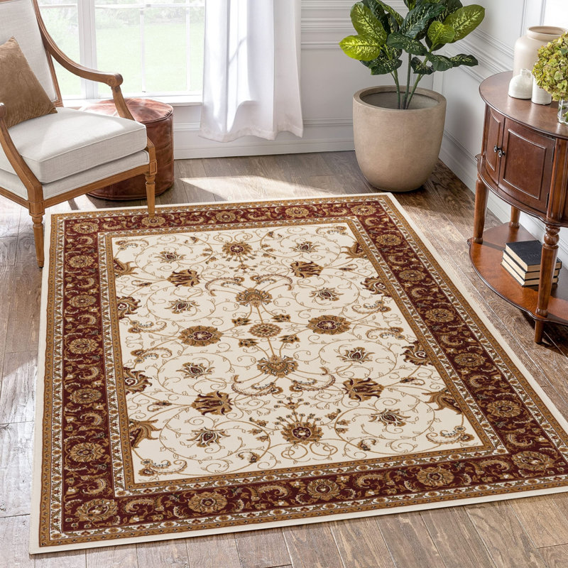 Tapis luxueux en polypropylène résistant aux taches