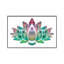 Lotus by Dean Russo - Print on Canvas-1109716420-1109716419