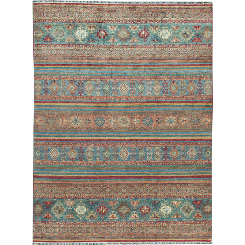 Afghan One-of-a-Kind 9'10" X 13' Area Rug