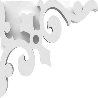1 7/8"W X 8"D X 8"H Whitman Architectural Grade PVC Corbel