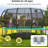 Sapphome Round Backyard Trampoline with Safety Enclosure-92871514